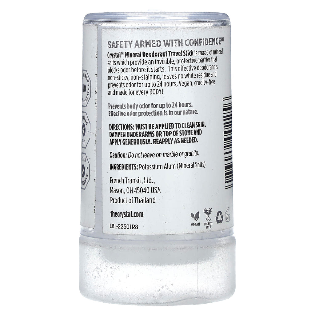 CRYSTAL, Mineral Deodorant Stick, Unscented, 1.5 oz (40 g)