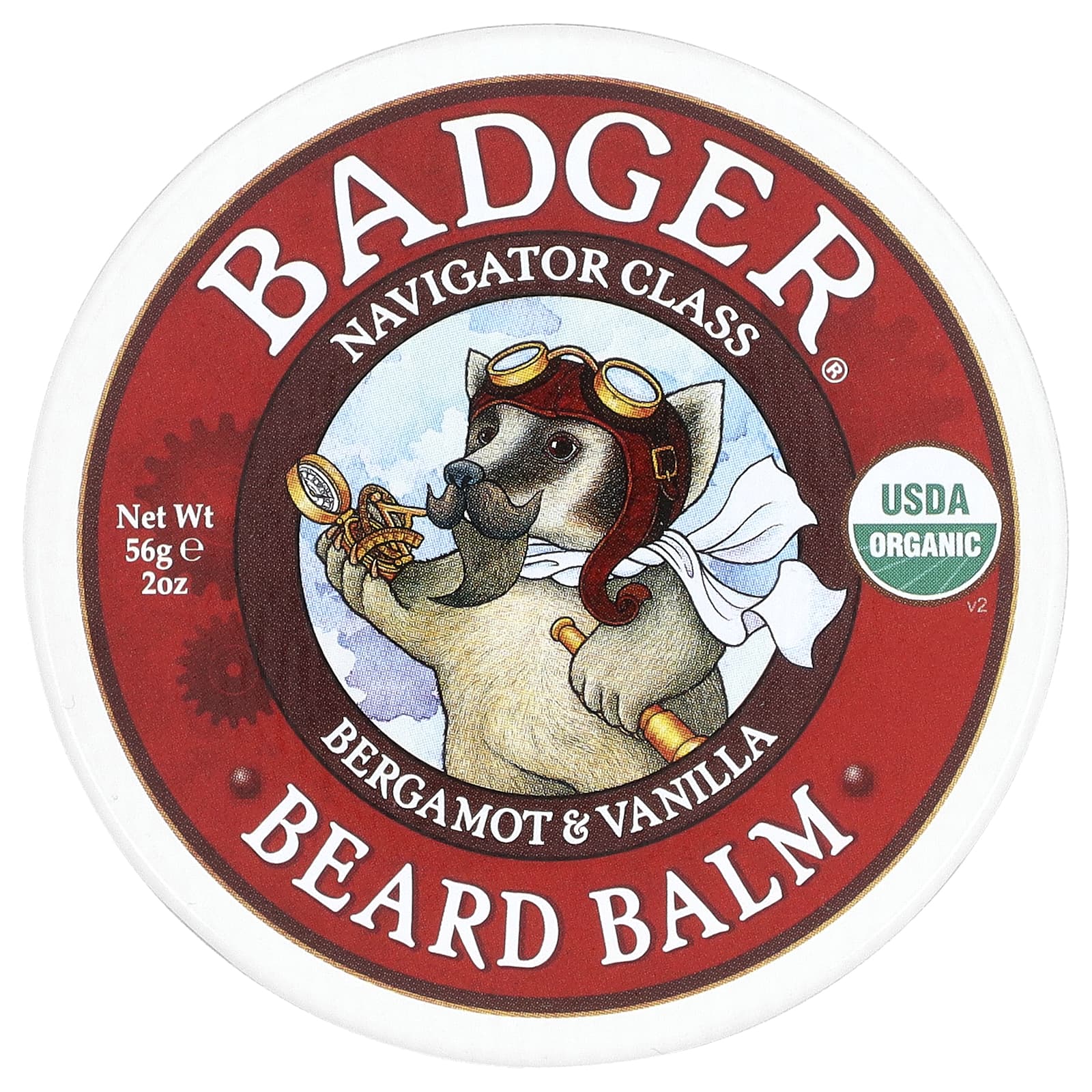 Badger, Beard Balm, Bergamot & Vanilla, 2 oz (56 g)