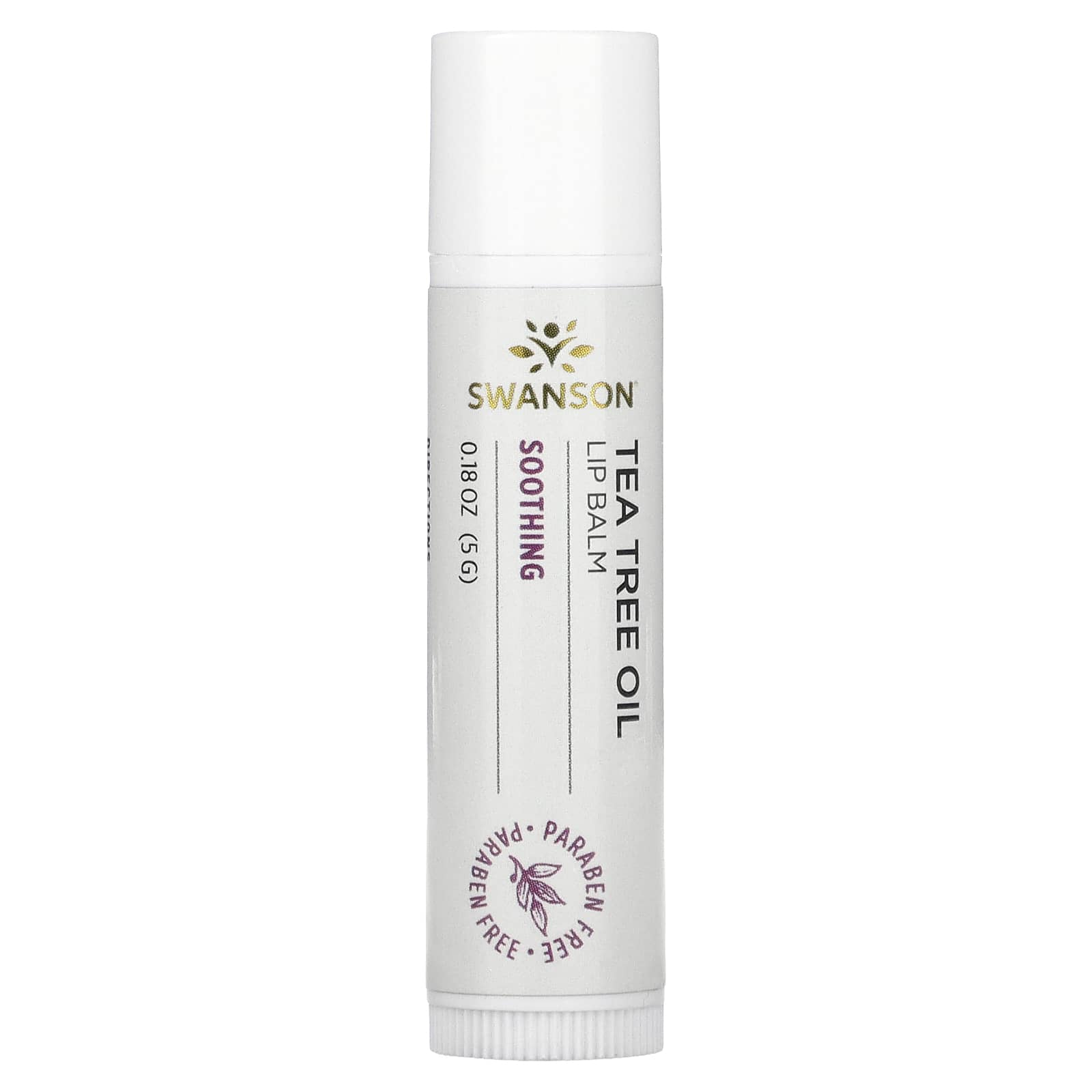 Swanson, Tea Tree Oil Lip Balm, 0.18 oz (5 g)