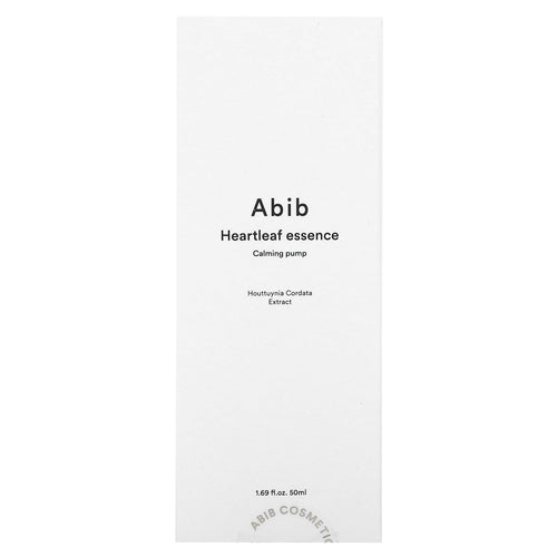 Abib, Heartleaf Essence, Calming Pump, 1.69 fl oz (50 ml)