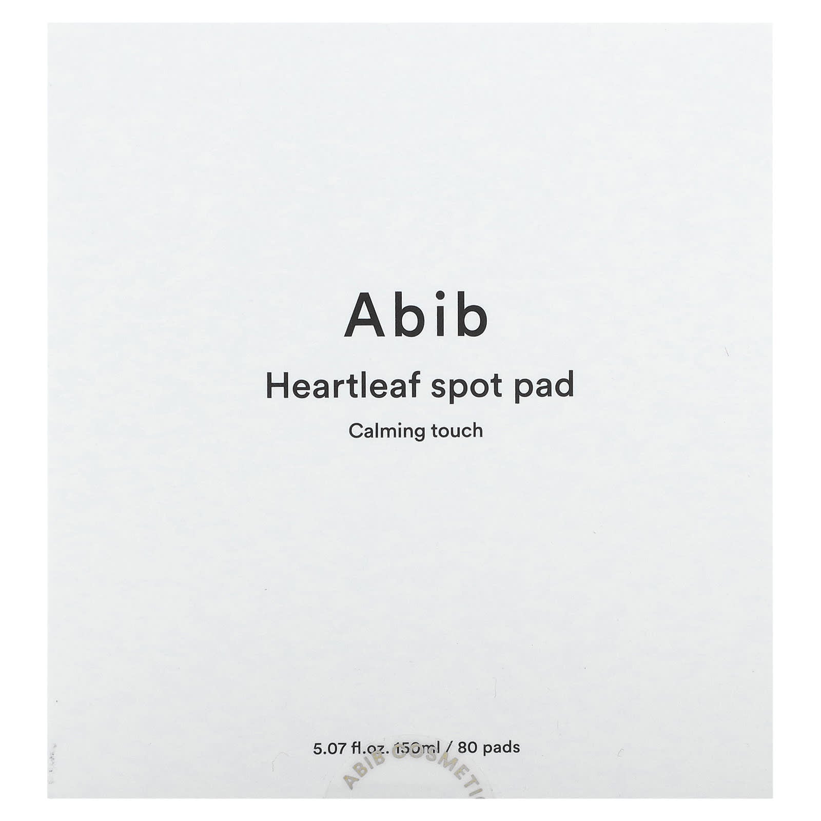 Abib, Heartleaf Spot Pad, 80 Pads, 5.07 fl oz (150 ml)