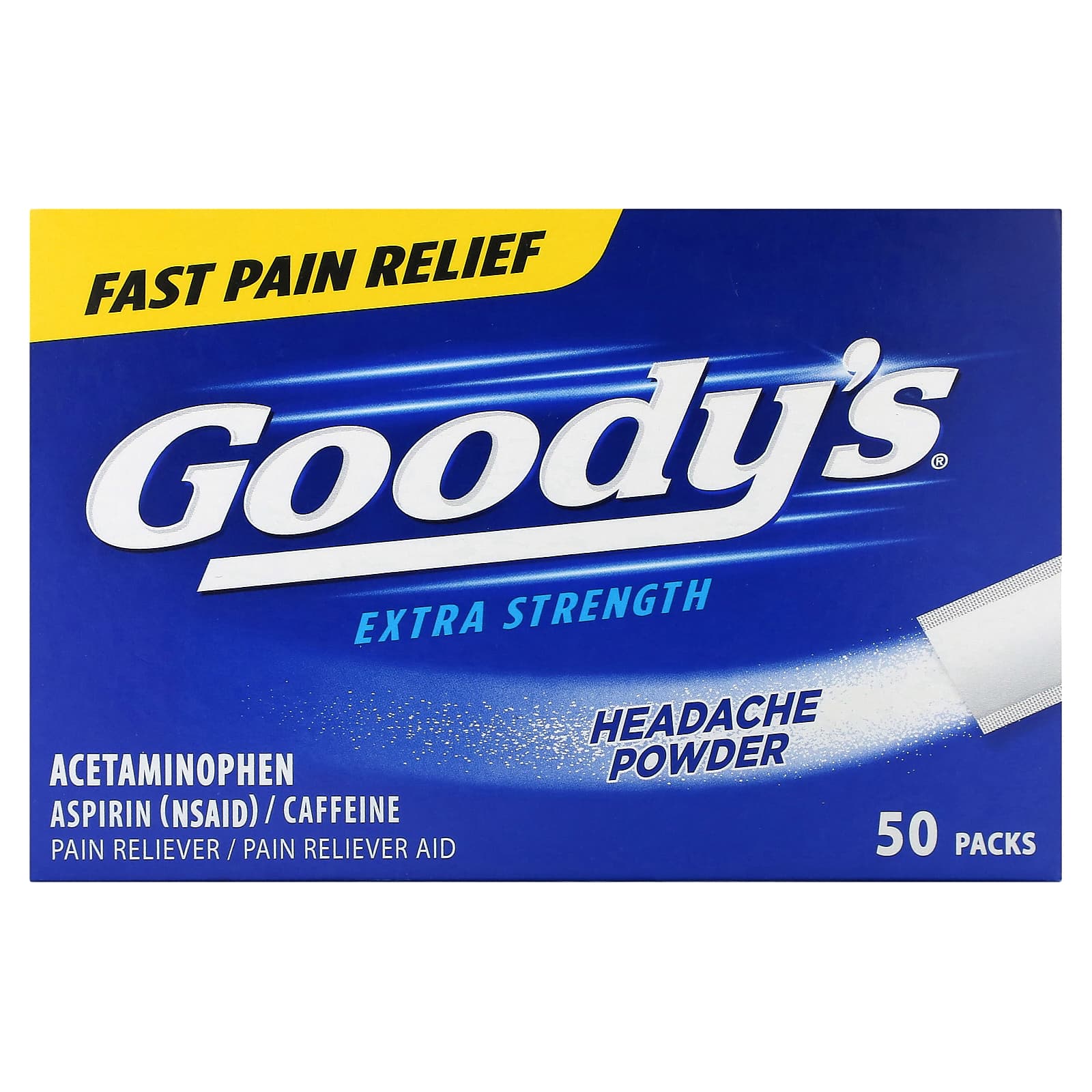 Goody's, Headache Powder, 50 Packs