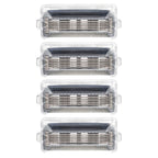 Bulldog Skincare For Men, Original Steel Blades, Refill, 4 Cartridges