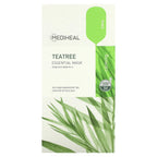 MEDIHEAL, Tea Tree, Essential Beauty Mask, 4 Sheets, 0.81 fl oz (24 ml) Each
