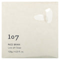 107 Beauty, Rice Bran, Low pH Bar Soap, 4.23 fl oz (120 g)