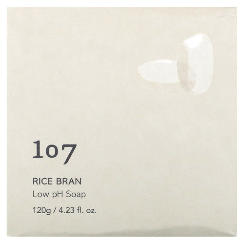 107 Beauty, Rice Bran, Low pH Bar Soap, 4.23 fl oz (120 g)