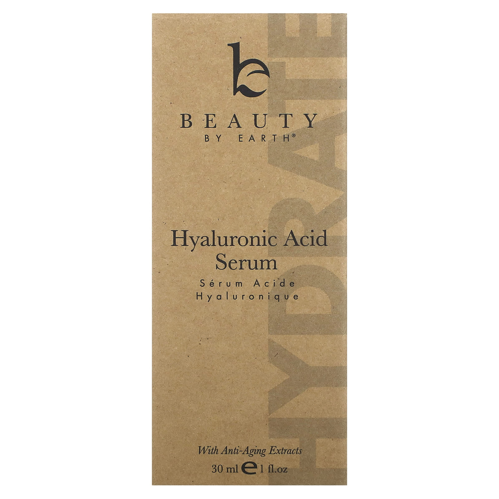 Beauty By Earth, Hyaluronic Acid Serum , 1 fl oz (30 ml)