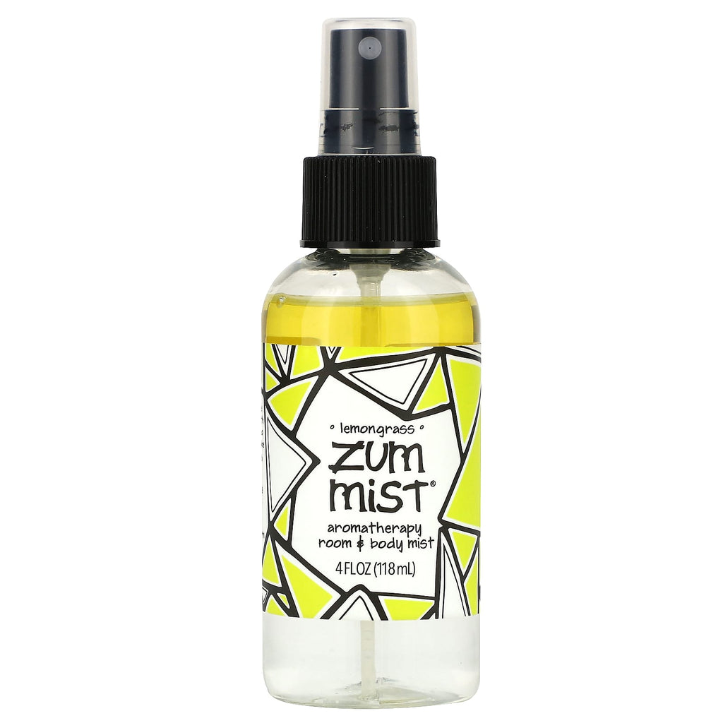 ZUM, Zum Mist, Aromatherapy Room & Body Mist, Lemongrass, 4 fl oz (118 ml)