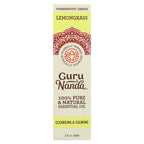 GuruNanda, 100% Pure & Natural Essential Oil, Lemongrass, 0.5 fl oz (15 ml)