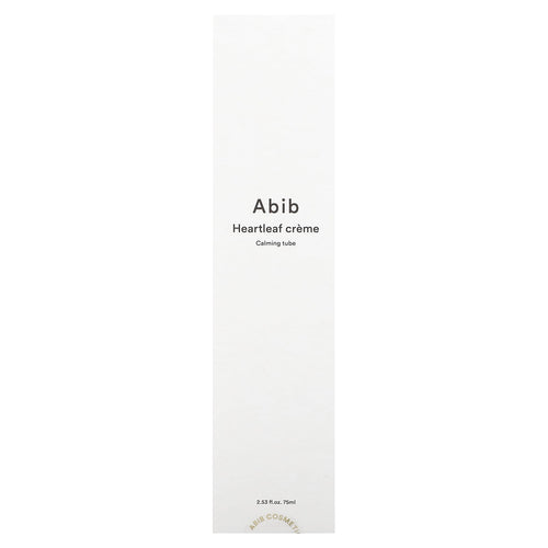 Abib, Heartleaf Cream, 2.53 fl oz (75 ml)