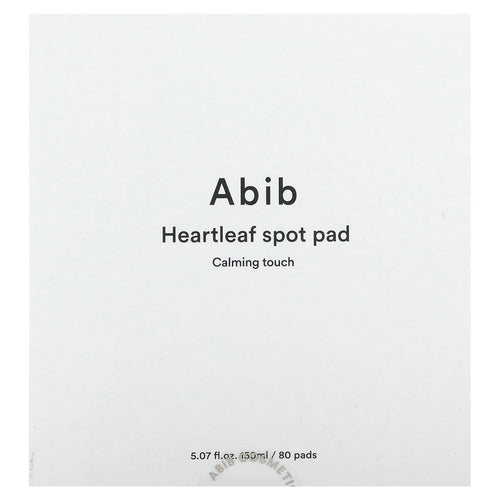 Abib, Heartleaf Spot Pad, 80 Pads, 5.07 fl oz (150 ml)