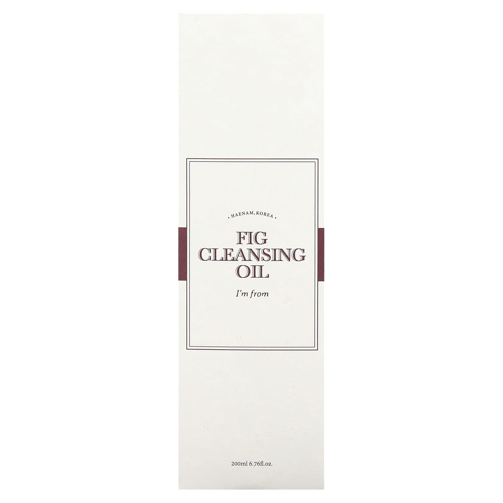 I'm From, Fig Cleansing Oil, 6.76 fl oz (200 ml)