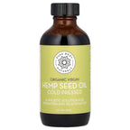Pure Body Naturals, Organic Virgin Hemp Seed Oil, 4 fl oz (118 ml)