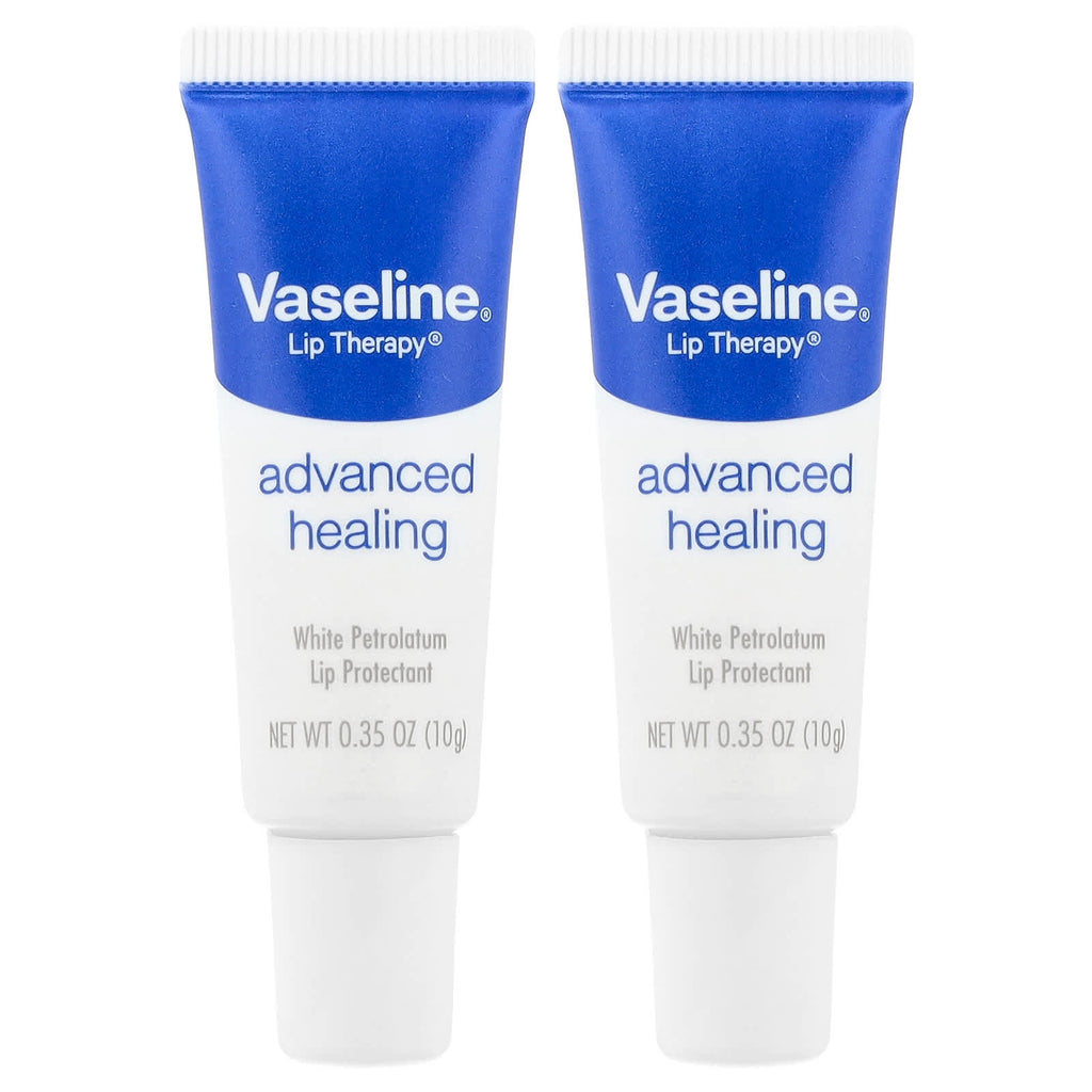 Vaseline, Lip Therapy®, Advanced Healing, 2 Tubes, 0.35 oz (10 g) Each