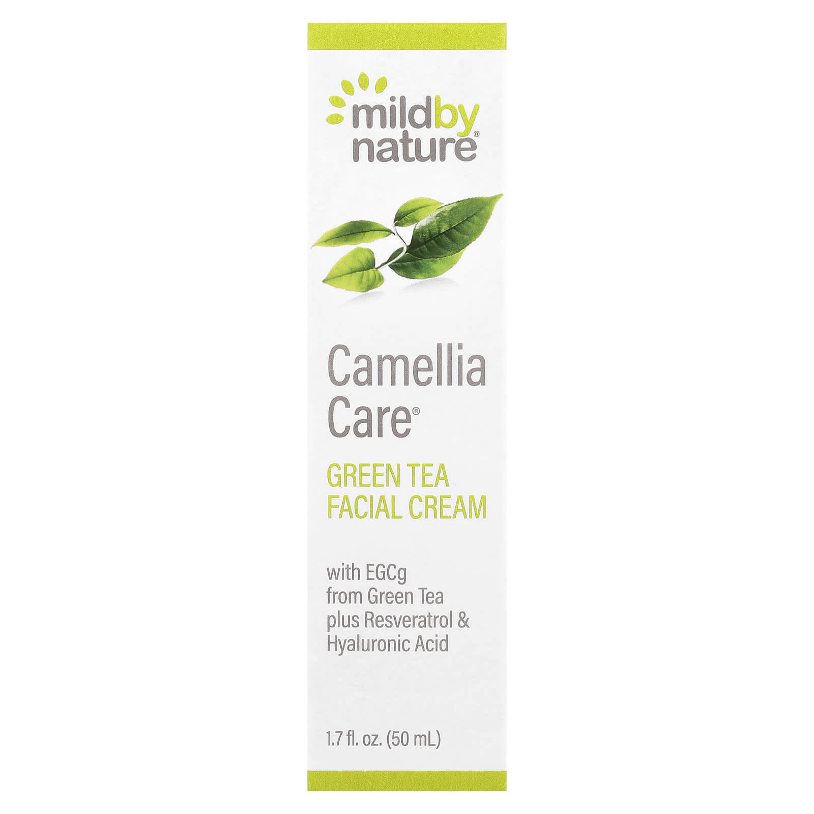 Mild By Nature, Camellia Care®, Green Tea Skin Cream, 1.7 fl oz (50 ml)