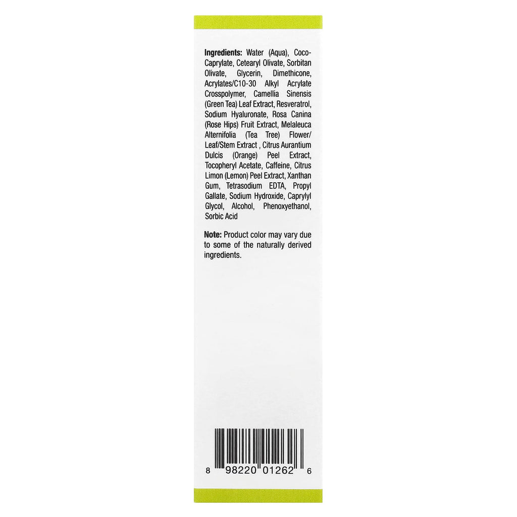 Mild By Nature, Camellia Care®, Green Tea Skin Cream, 1.7 fl oz (50 ml)