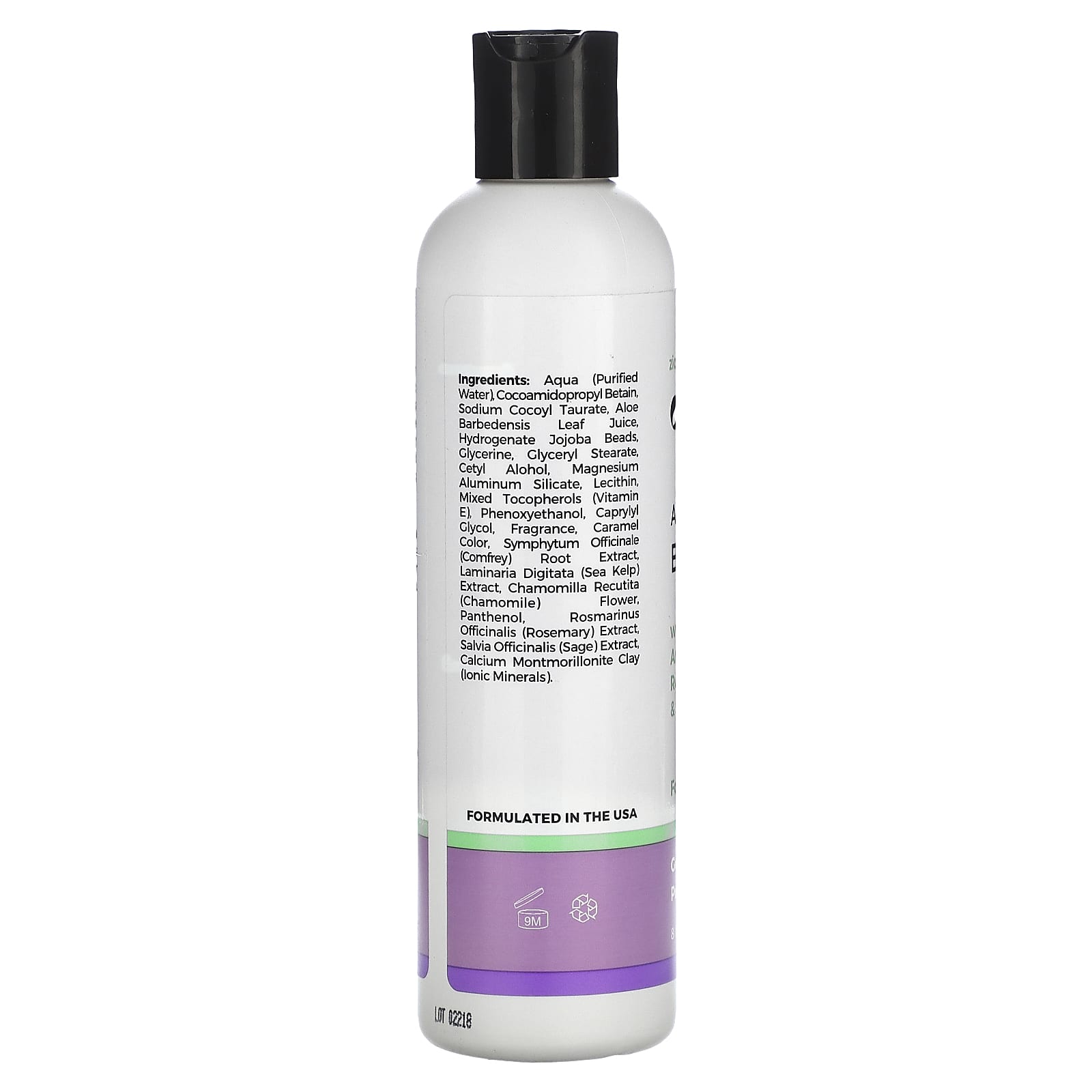 Zion Health, Adama, Ancient Minerals Body Wash with Ancient Clay, Rosemary & Sage, 8 fl oz (240 ml)