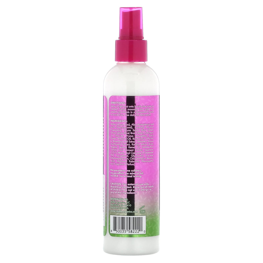 Mielle, Braid & Scalp Moisturizer, Rice Water & Aloe Vera Blend, 8 fl oz (237 ml)
