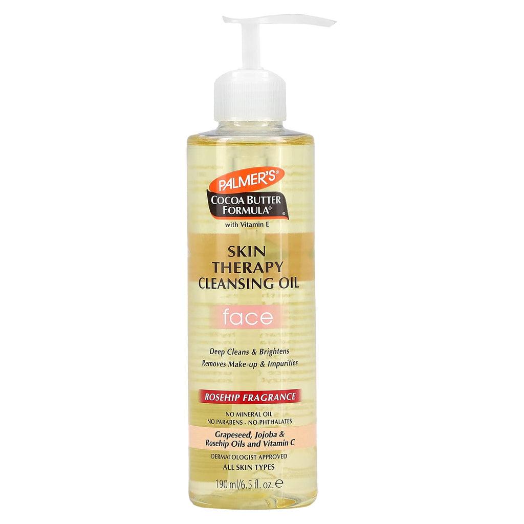 Palmer's, Cocoa Butter Formula® with Vitamin E, Skin Therapy Cleansing Oil, Face, Rosehip, 6.5 fl oz (190 ml)