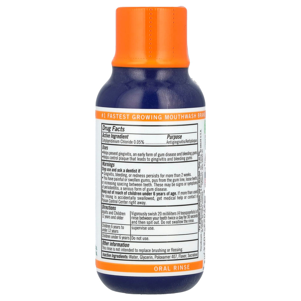 TheraBreath, Healthy Gums Oral Rinse, Clean Mint, 3 fl oz (88.7 ml)