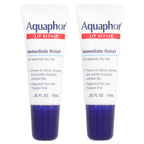 Aquaphor, Lip Repair, Immediate Relief, Fragrance Free, 2 Tubes, 0.35 fl oz (10 ml) Each