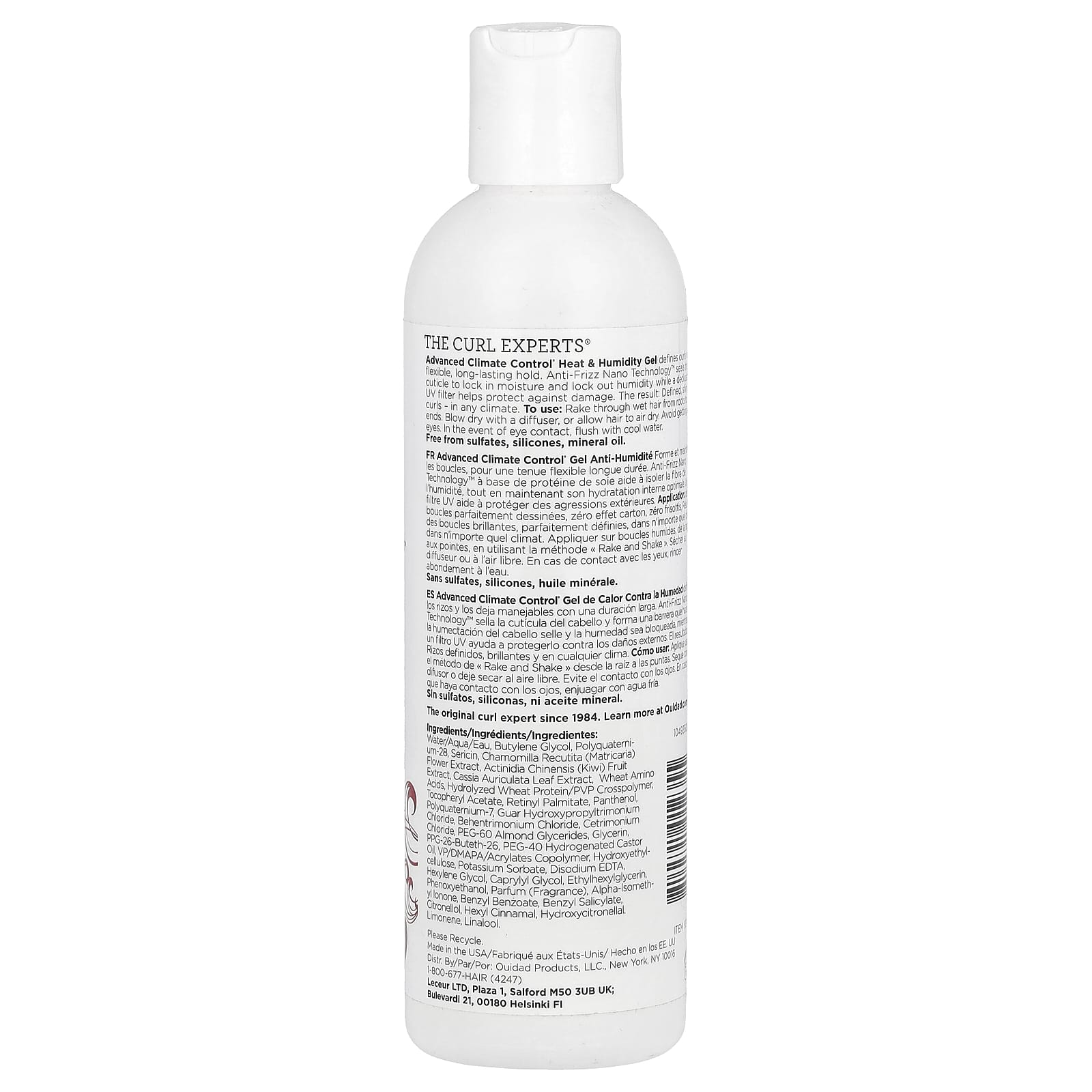 Ouidad, Advanced Climate Control®, Heat & Humidity Gel, 8.5 fl oz (250 ml)