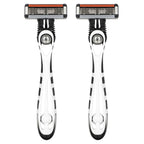 BIC, Flex 5, Men's Disposable Razors, 2 Razors
