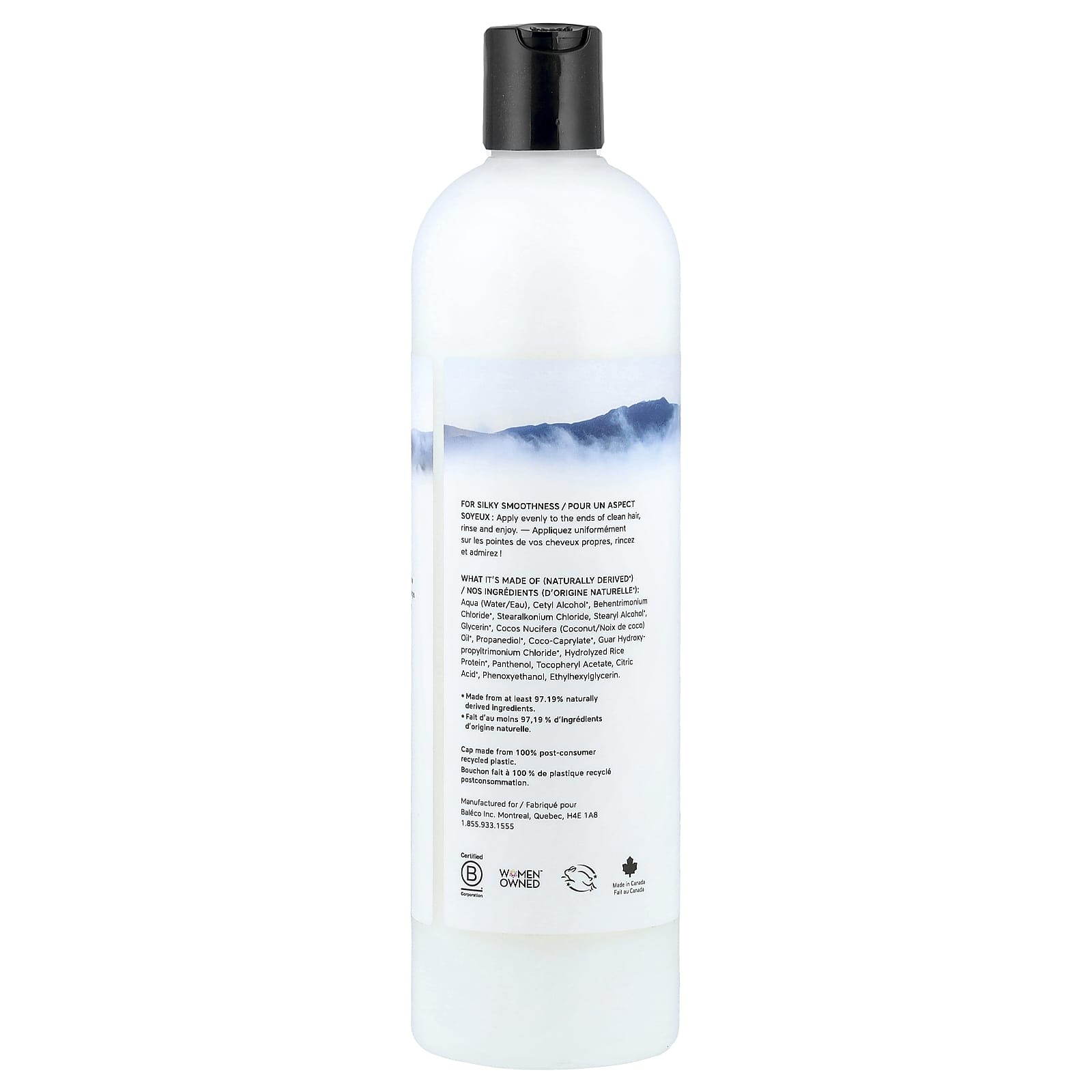 The Unscented Company, Daily Conditioner, For All Hair Types, Fragrance Free, 16.9 fl oz (500 ml)