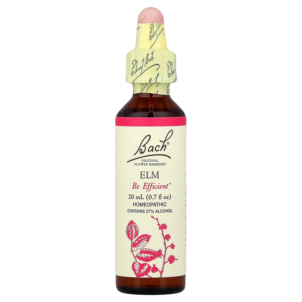 Bach, Original Flower Remedies, Elm, 0.7 fl oz (20 ml)