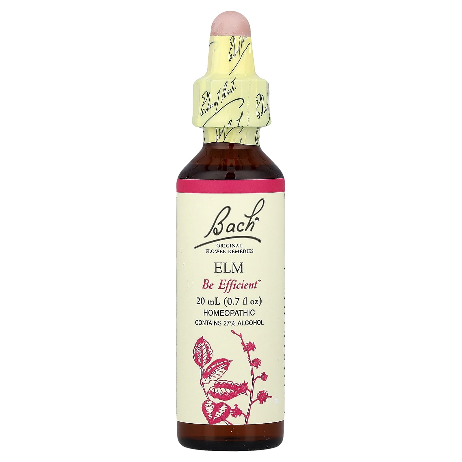 Bach, Original Flower Remedies, Elm, 0.7 fl oz (20 ml)