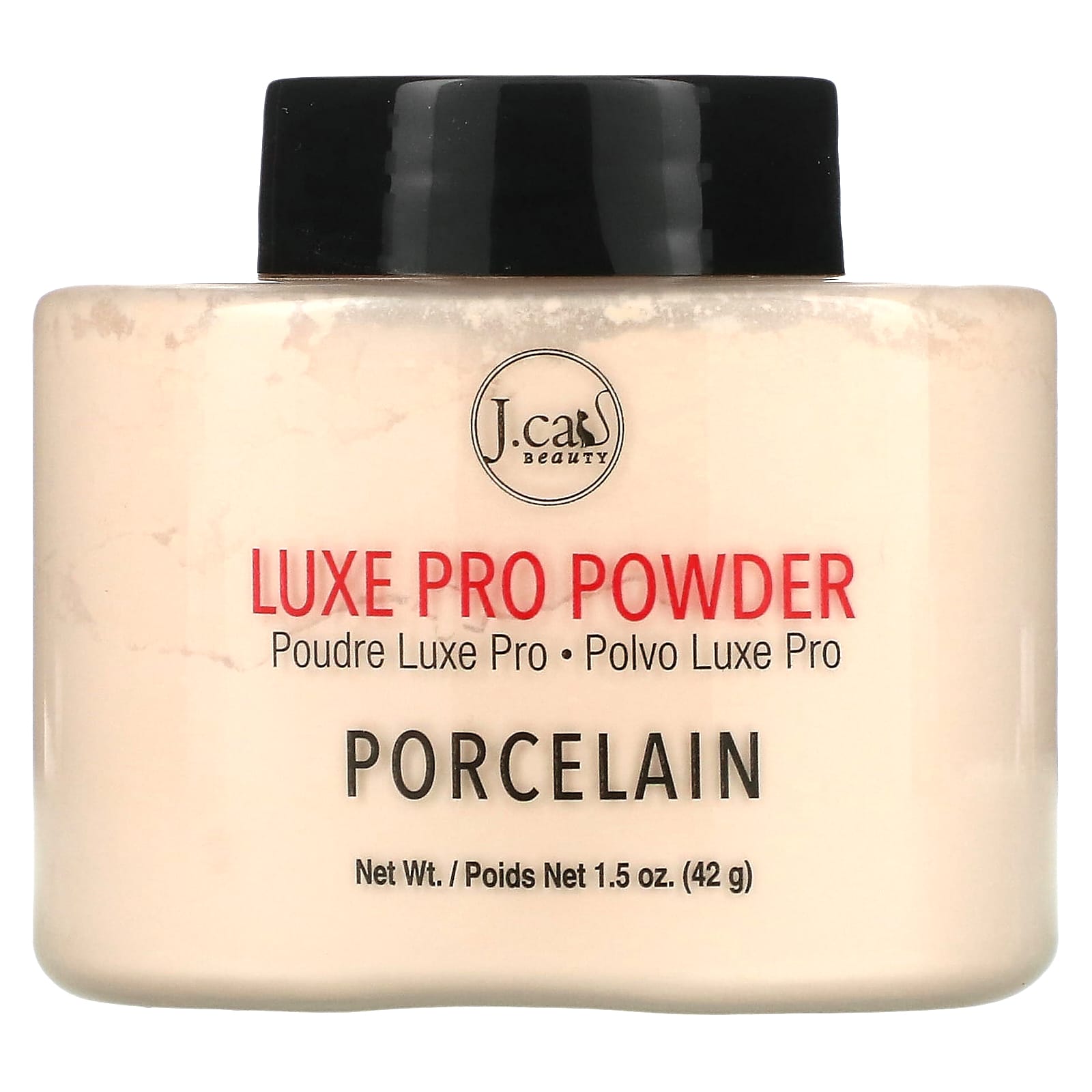 J.Cat Beauty, Luxe Pro Powder, LPP103 Porcelain, 1.5 oz (42 g)