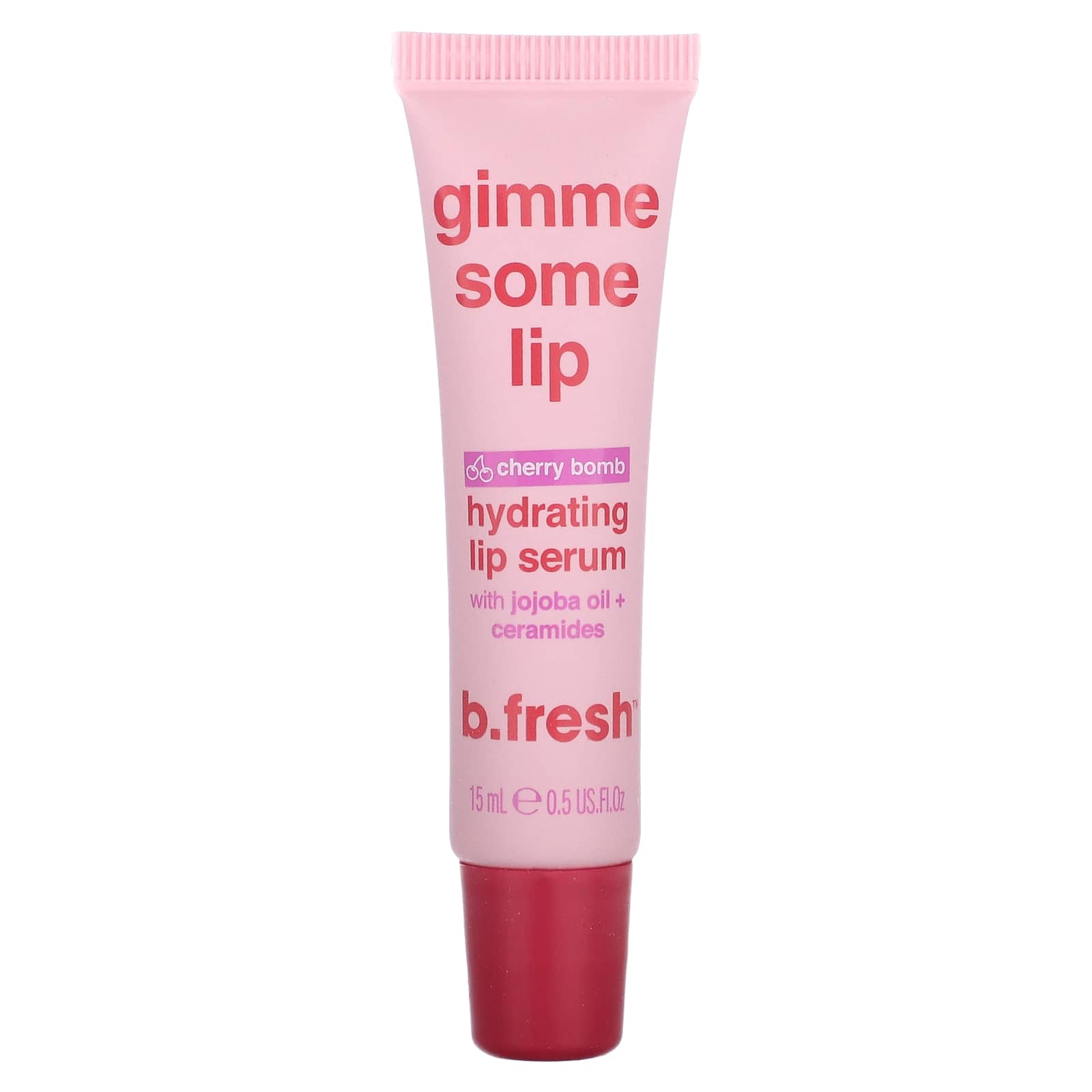 b.fresh, Hydrating Lip Serum, Cherry Bomb, 0.5 fl oz (15 ml)
