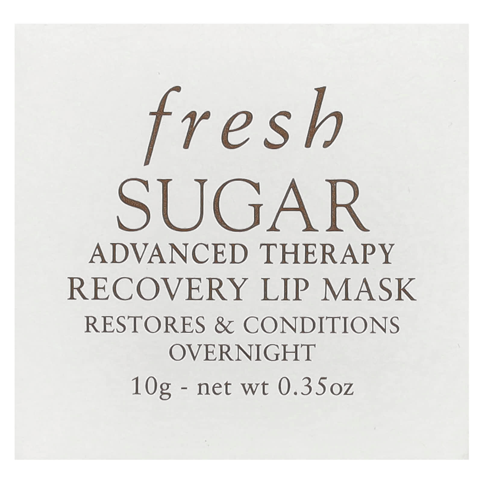 Fresh, Sugar Advanced Therapy Recovery Lip Mask, 0.35 oz (10 g)