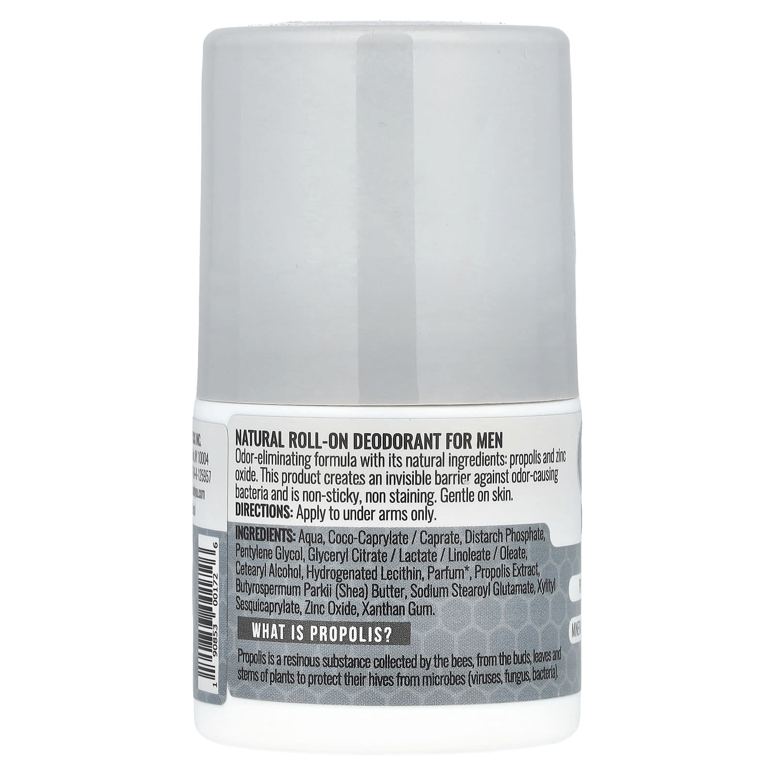 Bee & You, Natural Roll-On, For Men, Fresh Active, 1.7 fl oz (50 ml)