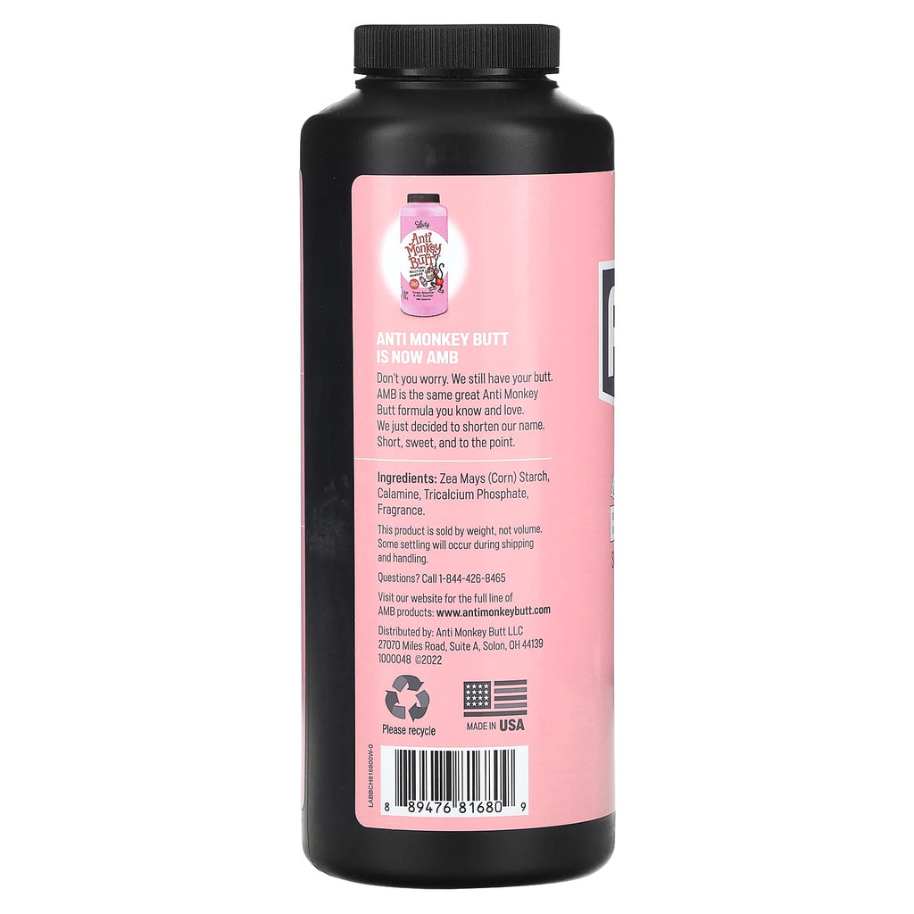 Anti Monkey Butt, Lady Anti Friction Body Powder, 8 oz (227 g)