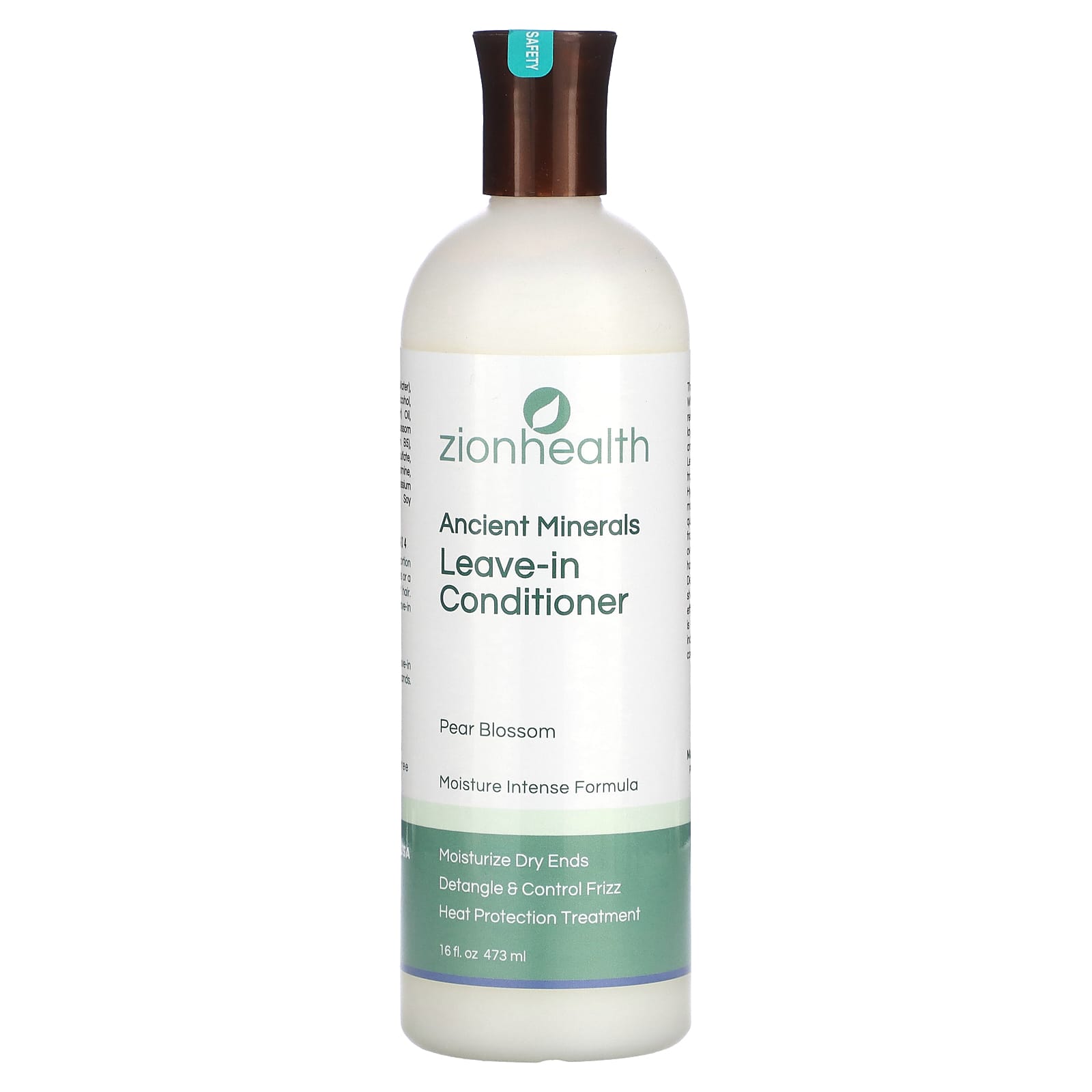 Zion Health, Ancient Minerals Leave-in Conditioner, Pear Blossom, 16 fl oz (473 ml)