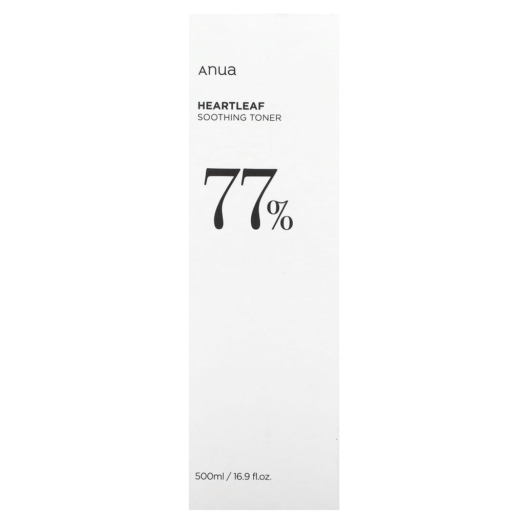 Anua, Heartleaf 77% Soothing Toner, 16.9 fl oz (500 ml)