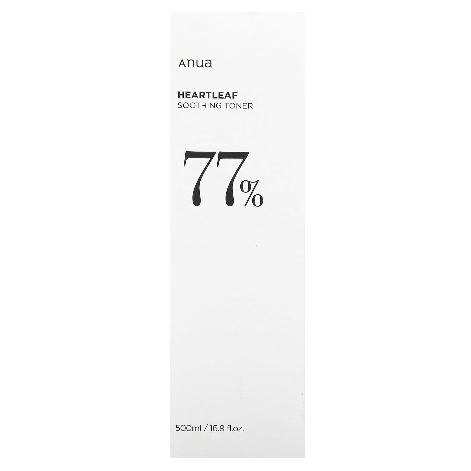 Anua, Heartleaf 77% Soothing Toner, 16.9 fl oz (500 ml)