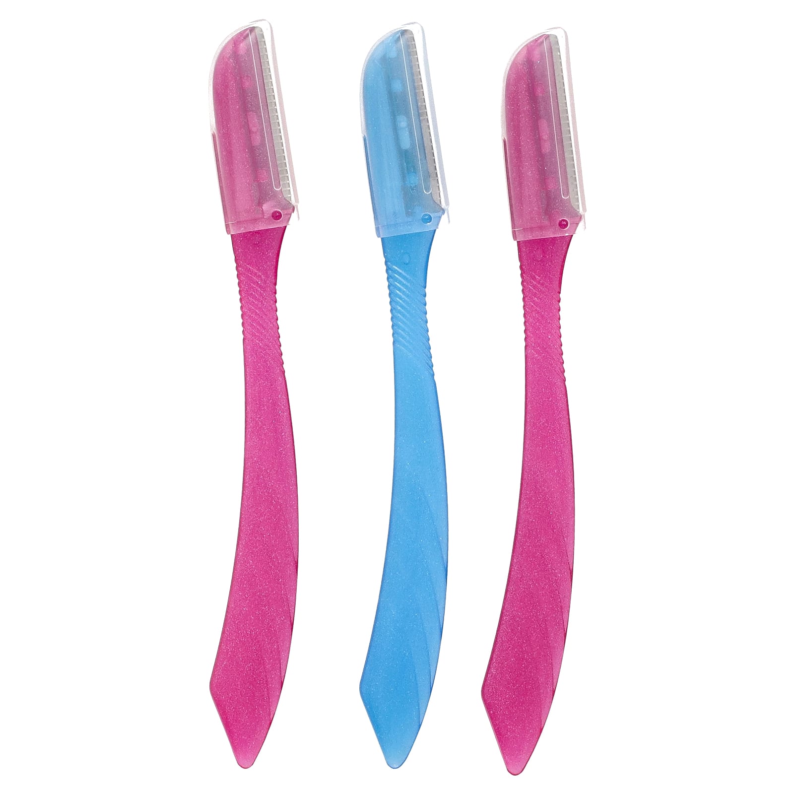 Schick, Hydro Silk Touch Up, Assorted Colors, 3 Disposable Razors