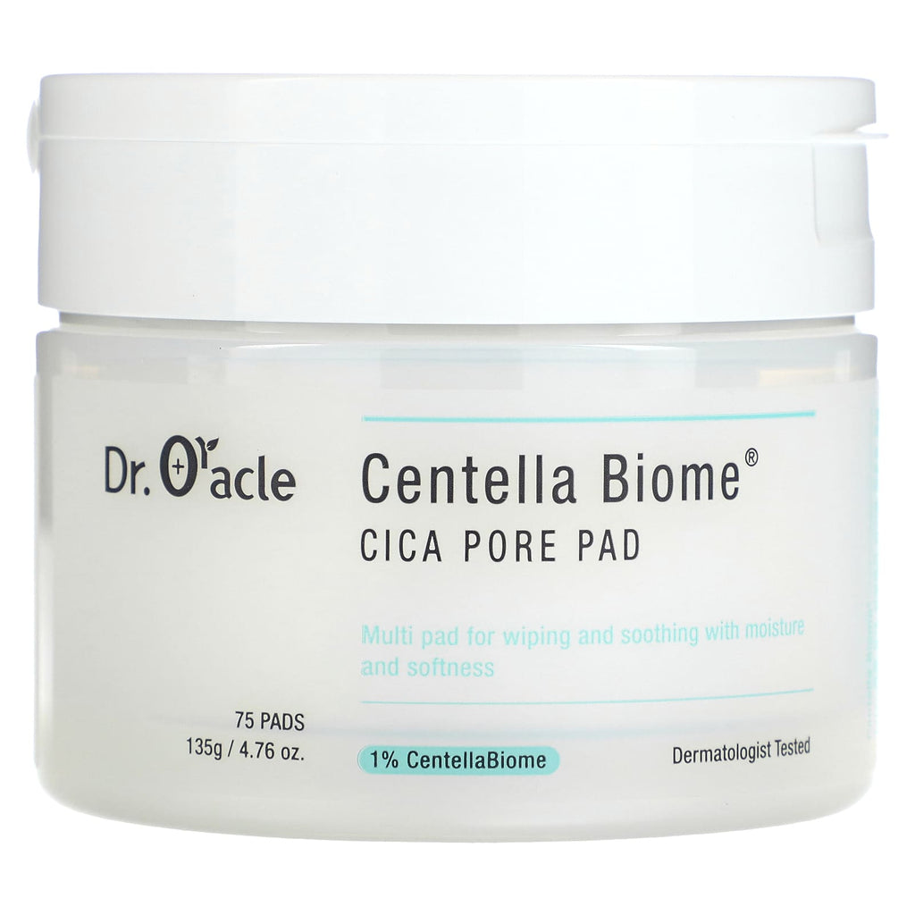 Dr. Oracle, Centella Biome, Cica Pore Pad , 75 Pads, 4.76 oz (135 g)