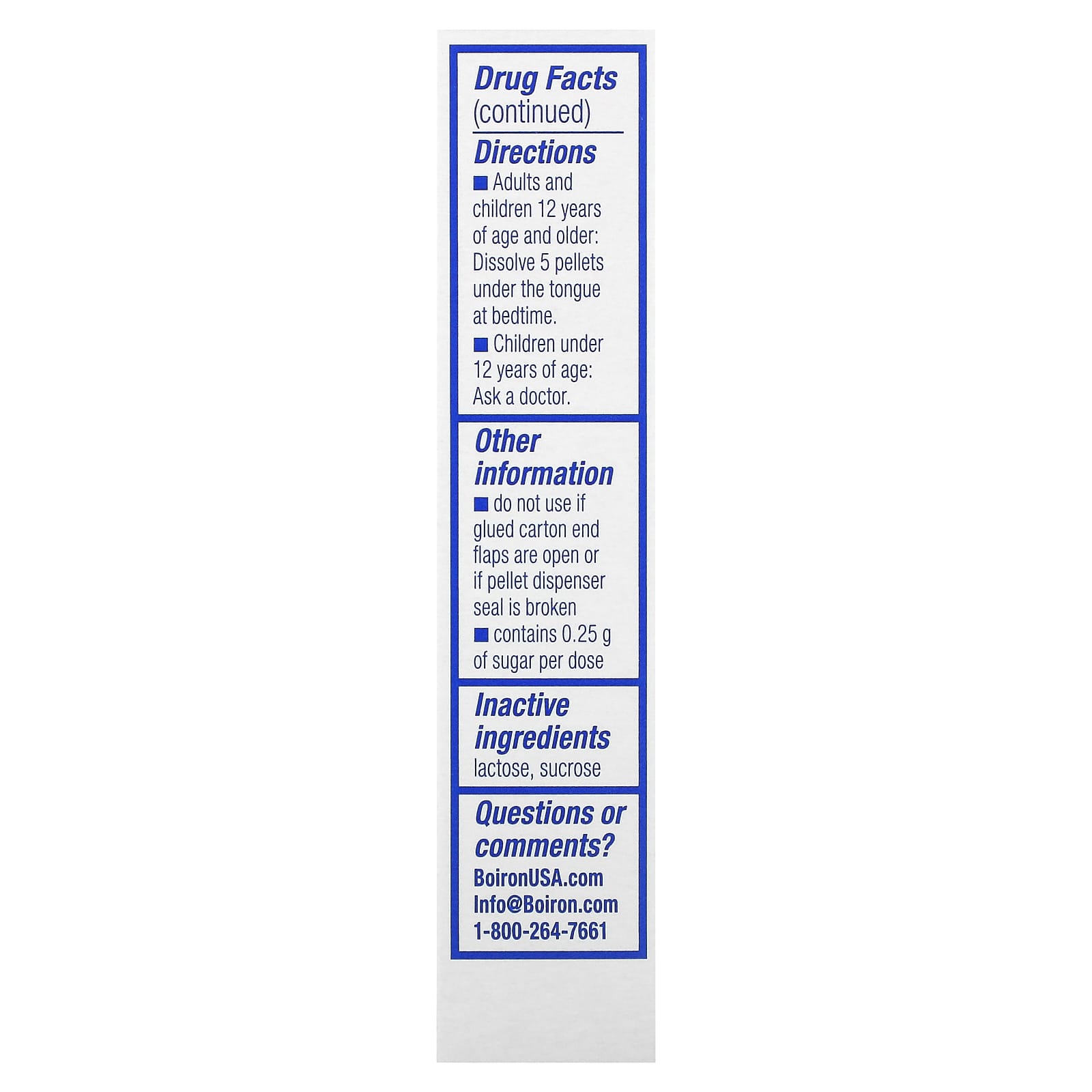 Boiron, SleepCalm® On The Go, 2 Portable Tubes, 80 Pellets Each
