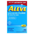 Aleve, Naproxen Sodium Tablets, 220 mg, 40 Gelcaps