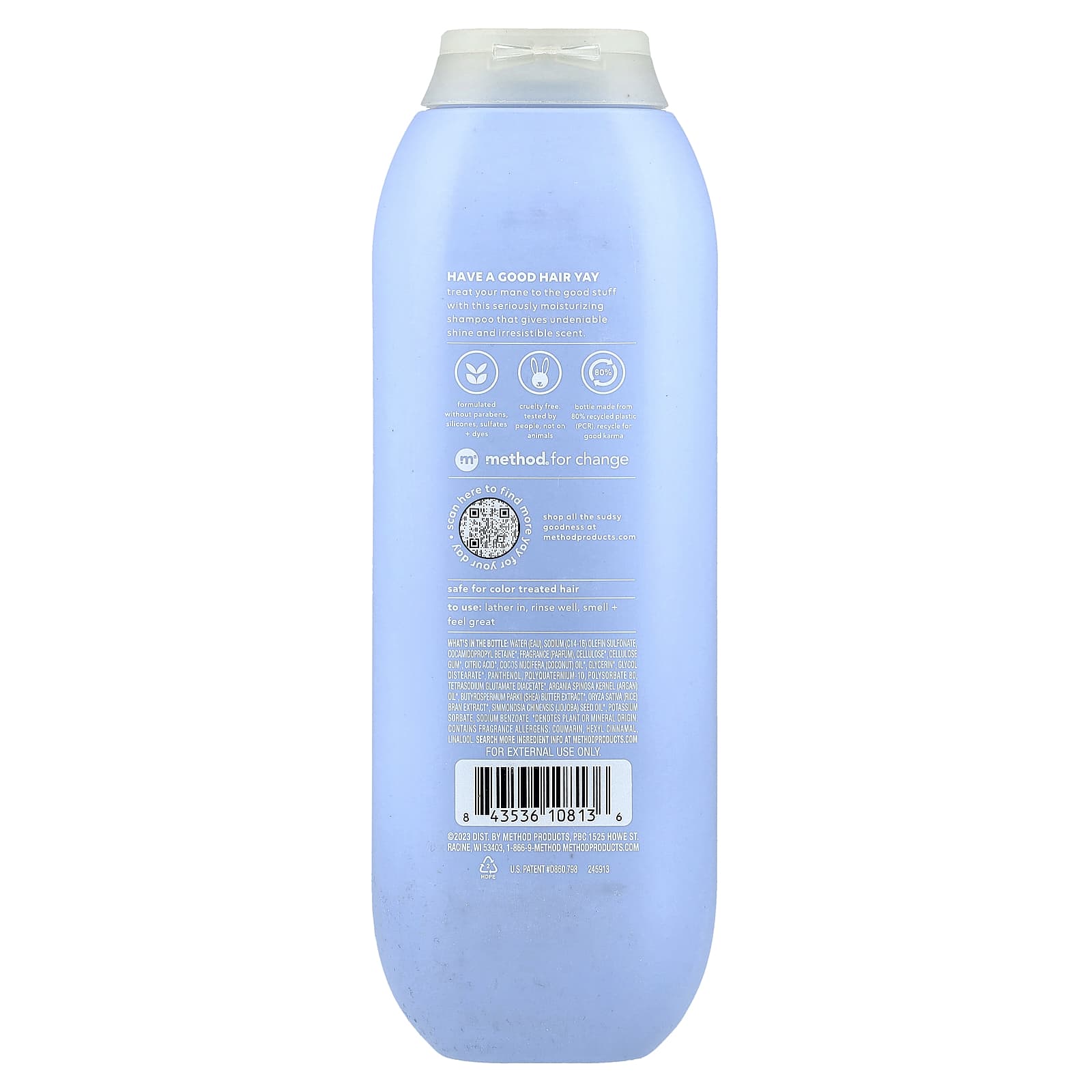 Method, Moisturizing Shampoo, Simply Nourish, 14 fl oz (414 ml)