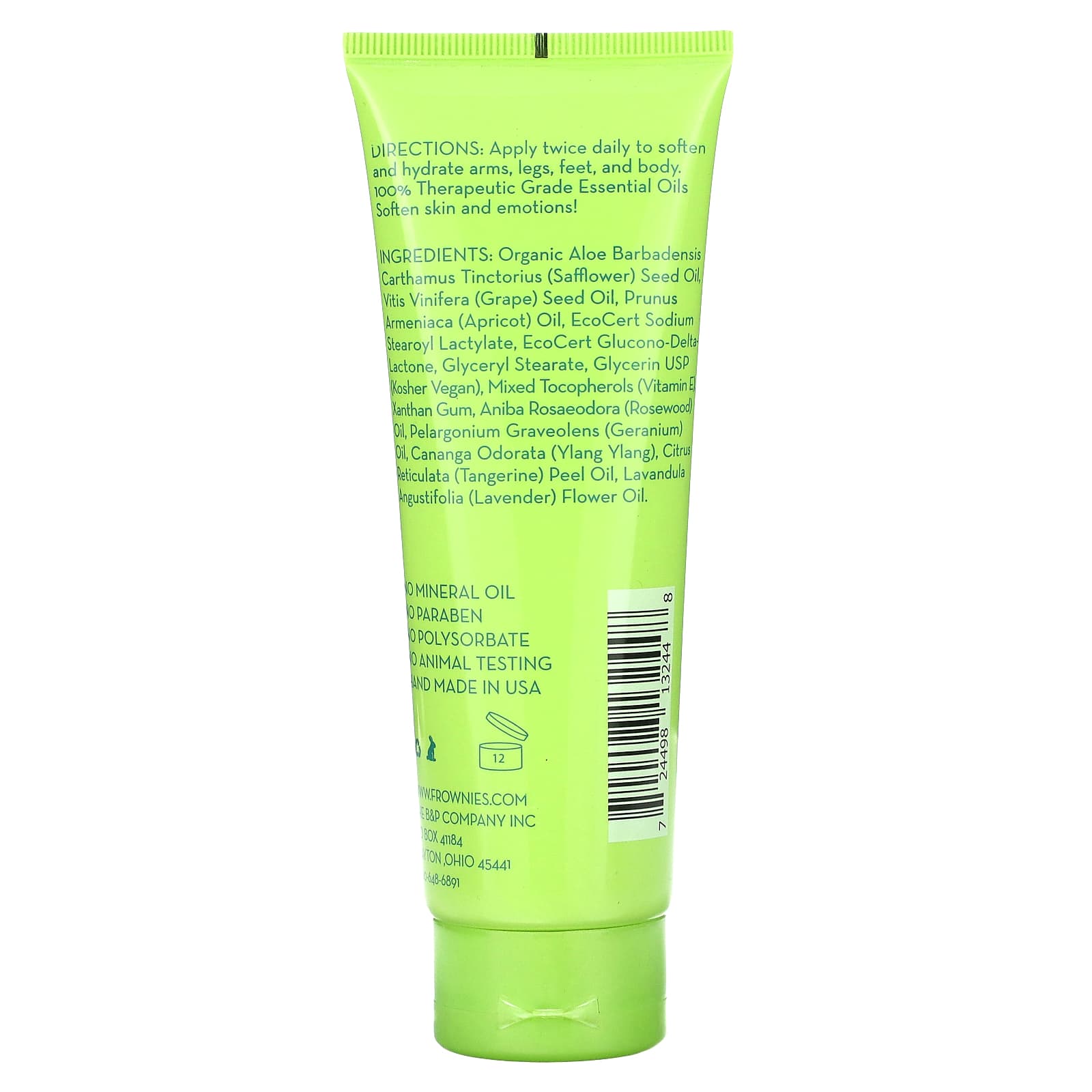 Frownies, Daily Body Lotion, 4 oz (118 ml)
