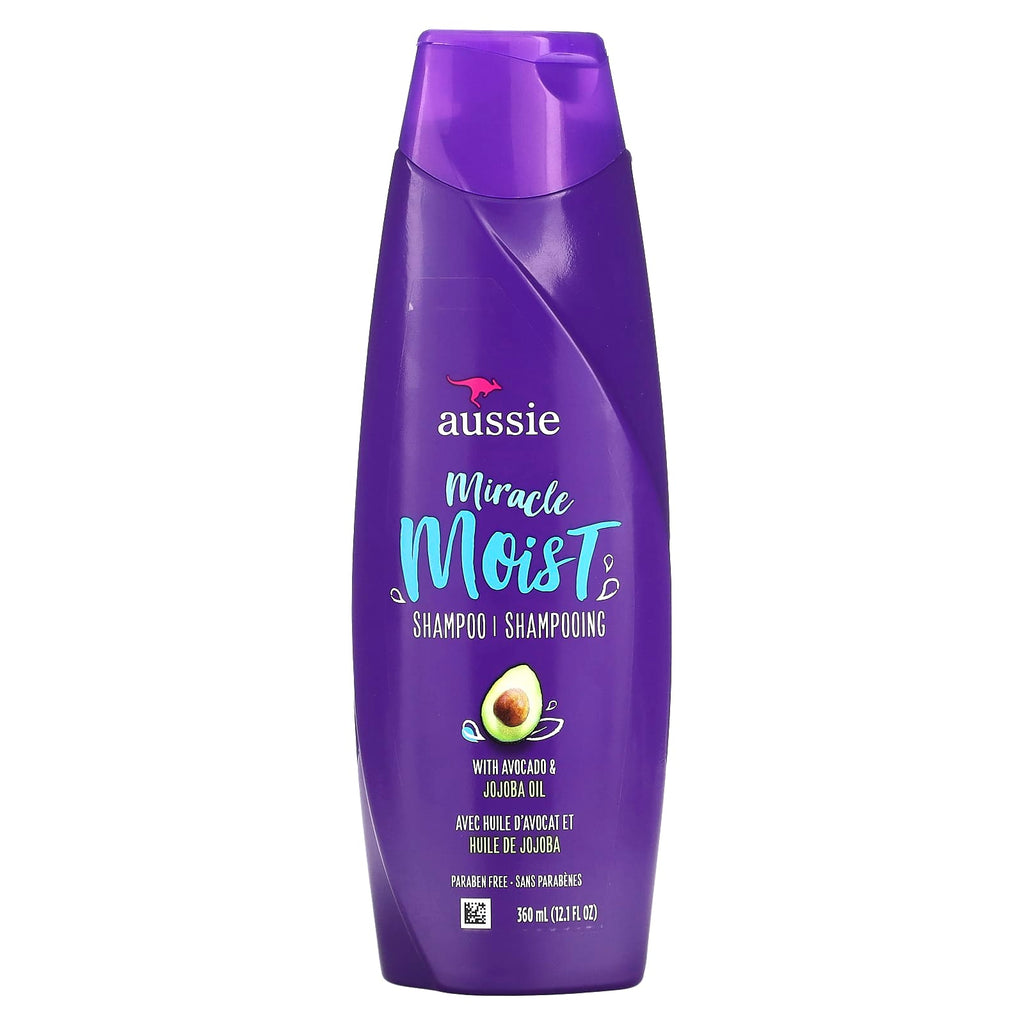 Aussie, Miracle Moist, Shampoo, Avocado & Jojoba Oil, 12.1 fl oz (360 ml)