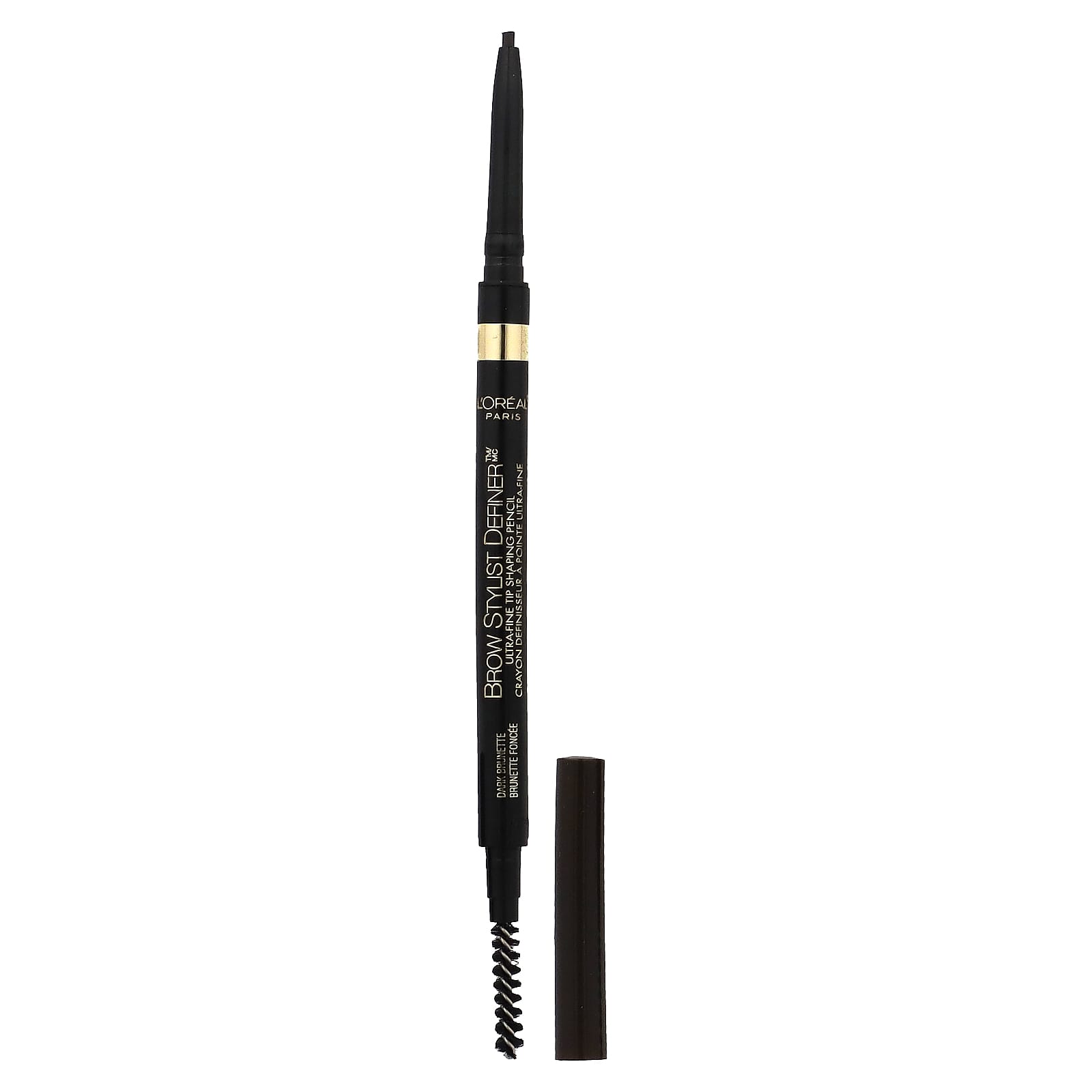 L'Oréal, Brow Stylist Definer, 390 Dark Brunette, 0.003 oz (90 mg)