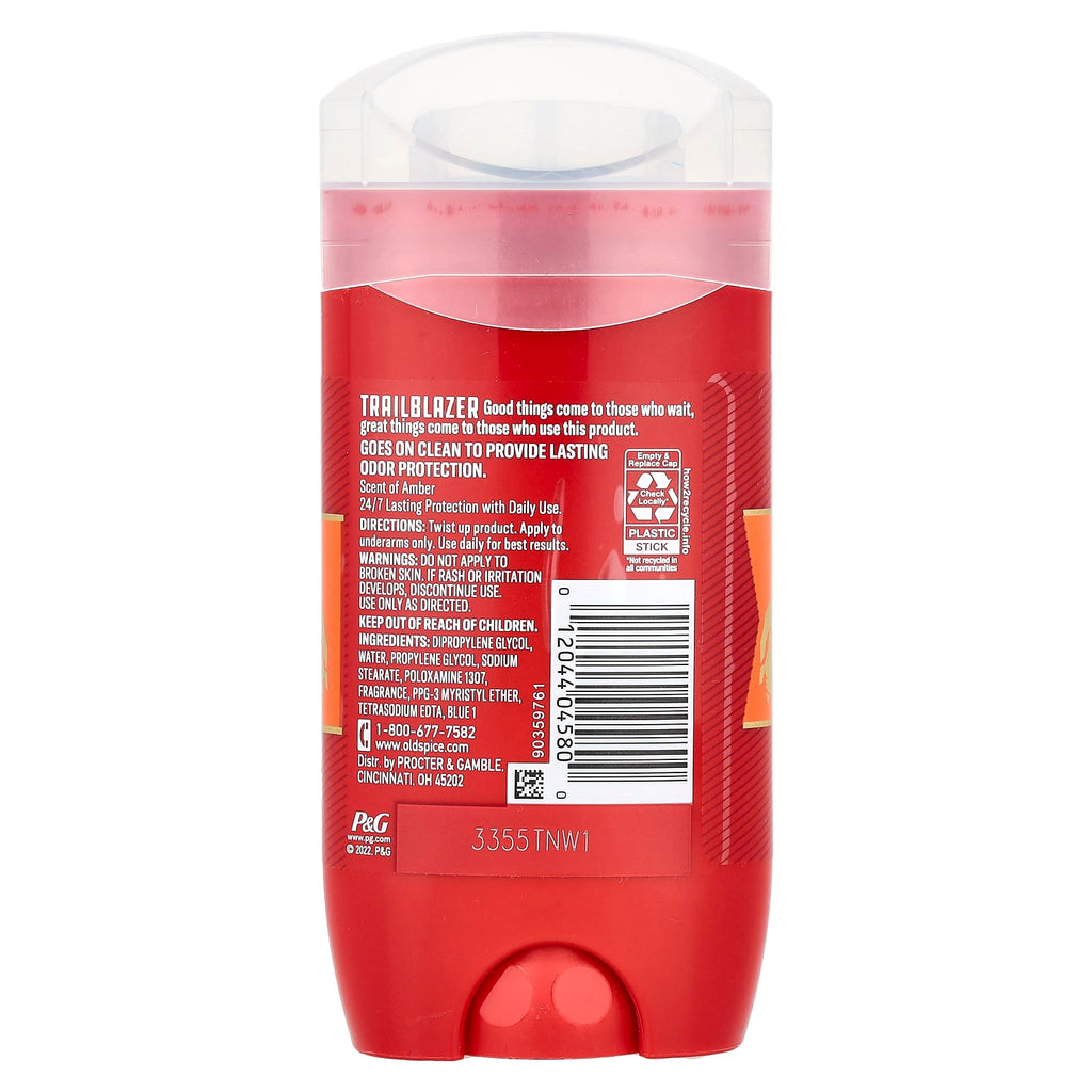 Old Spice, Trailblazer Deodorant, Amber, 3 oz (85 g)