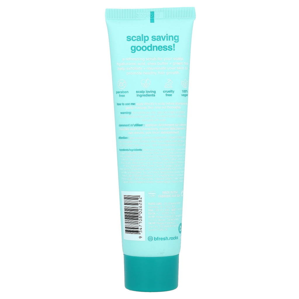 b.fresh, Clarifying Scalp Scrub, Wild Waterlily, 3.3 fl oz (100 ml)