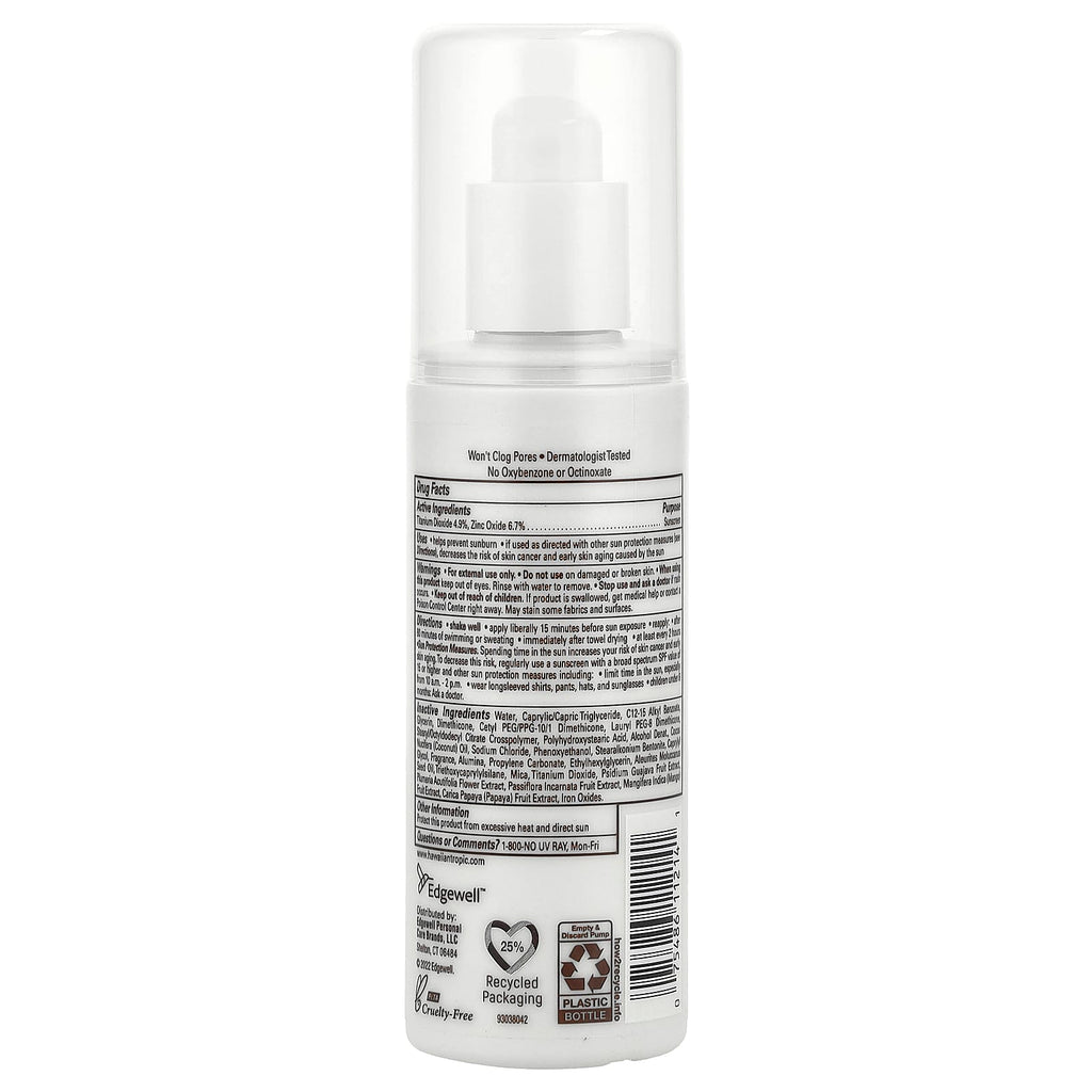 Hawaiian Tropic, Mineral Sunscreen Lotion, SPF 50 , 3.4 fl oz (100 ml)