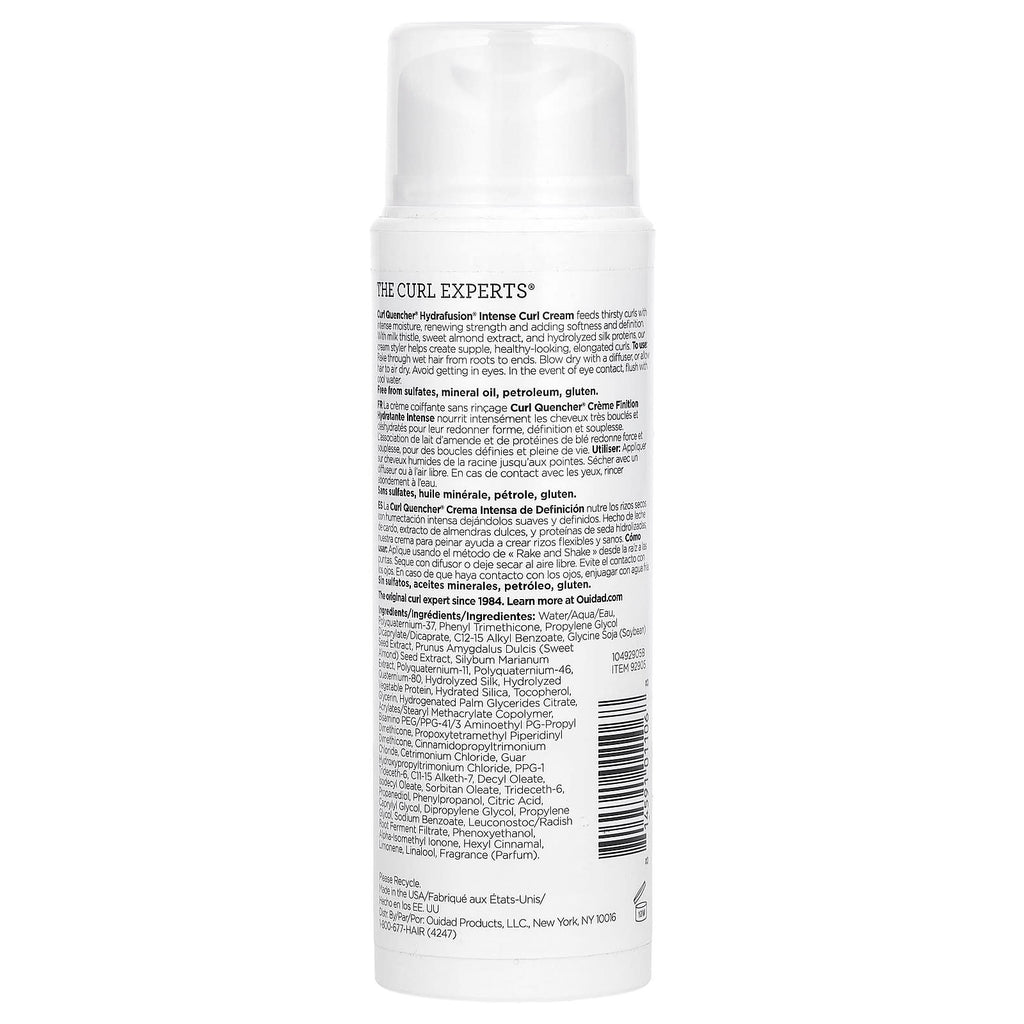 Ouidad, Curl Quencher®, Hydrafusion® Intense Curl Cream, 5 fl oz (145 ml)